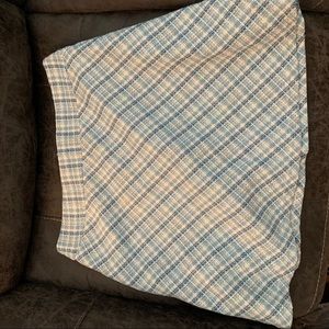 Dolls Kill (Sugar Thrillz) Blue Tweed Mini Skirt